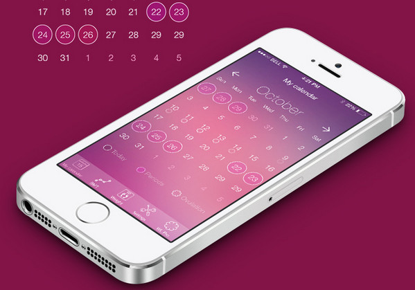 Concept WomenLog ios7-磨砂觸感網(wǎng)站設(shè)計(jì)