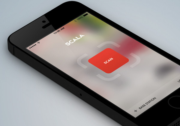 Tag scanner app-磨砂觸感APP設(shè)計(jì)